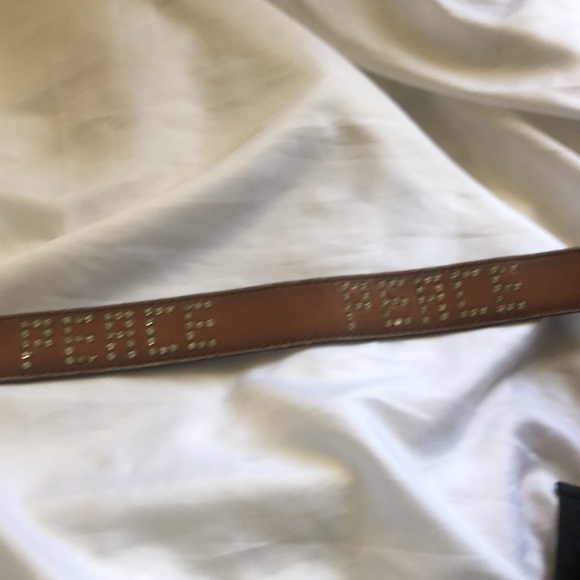 Leather Peace Belt